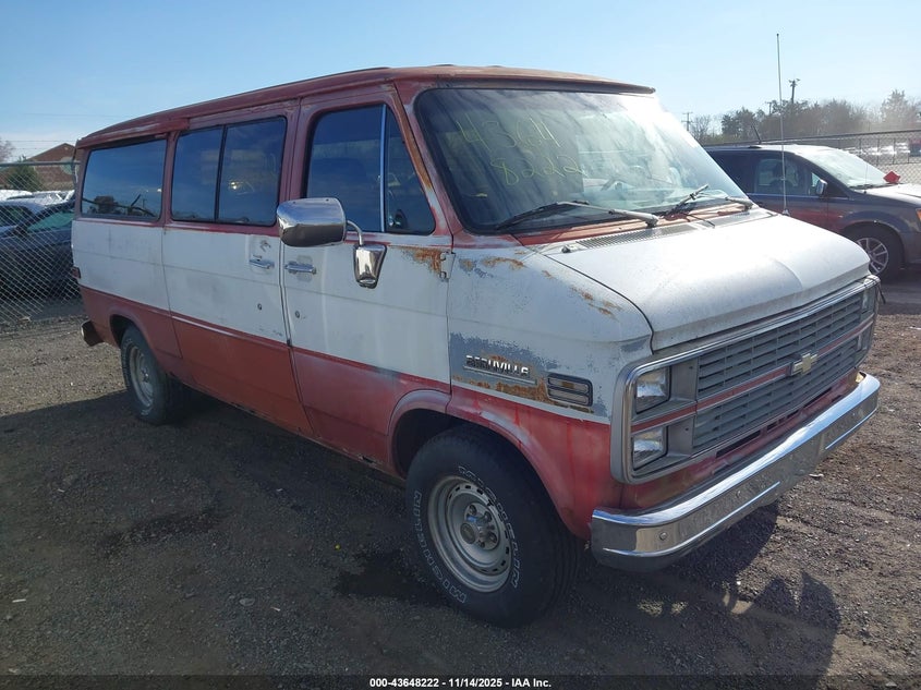 1G8EG25H5E7111034 1984 Chevrolet G20 auction photo 1