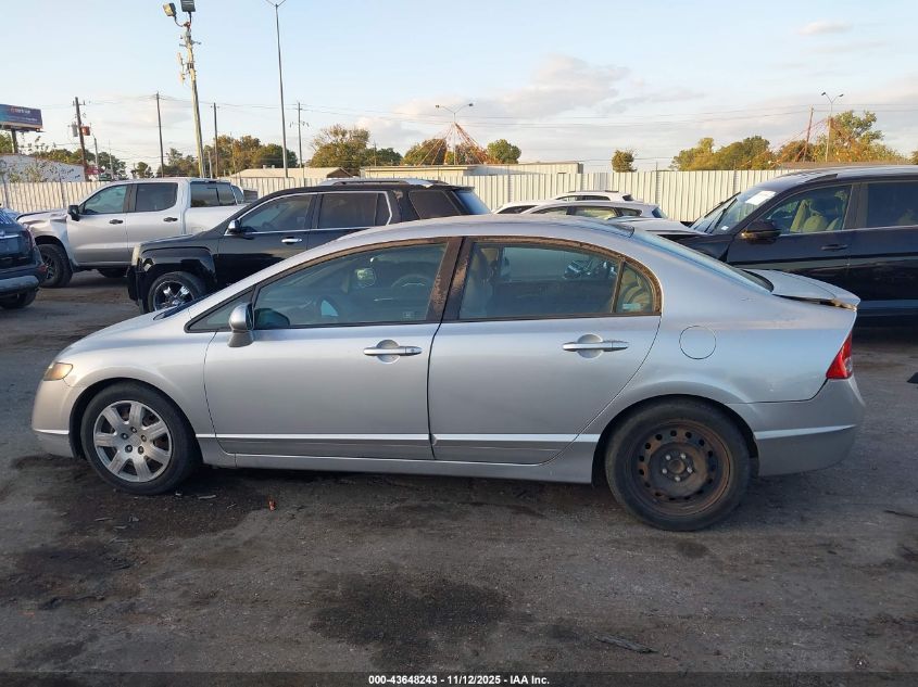 2007 Honda Civic Lx VIN: 2HGFA16527H306785 Lot: 43648243