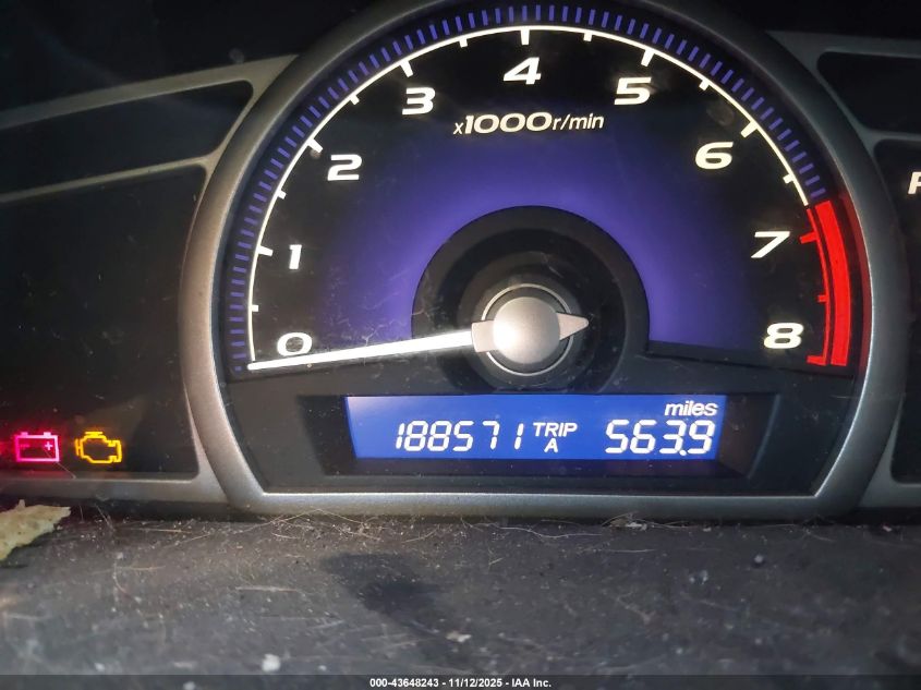 2007 Honda Civic Lx VIN: 2HGFA16527H306785 Lot: 43648243