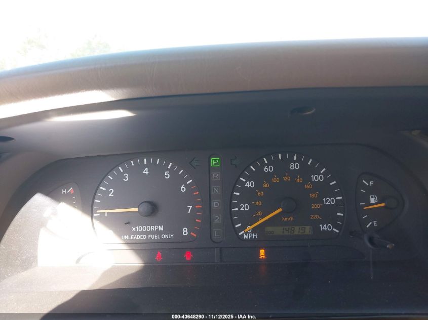 1999 Toyota Avalon Xls VIN: 4T1BF18B1XU293814 Lot: 43648290