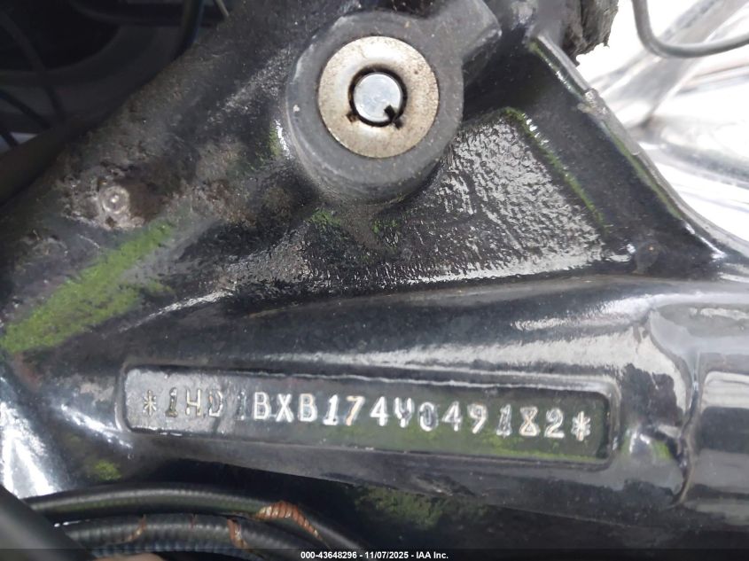 2004 Harley-Davidson Flstfi VIN: 1HD1BXB174Y049182 Lot: 43648296