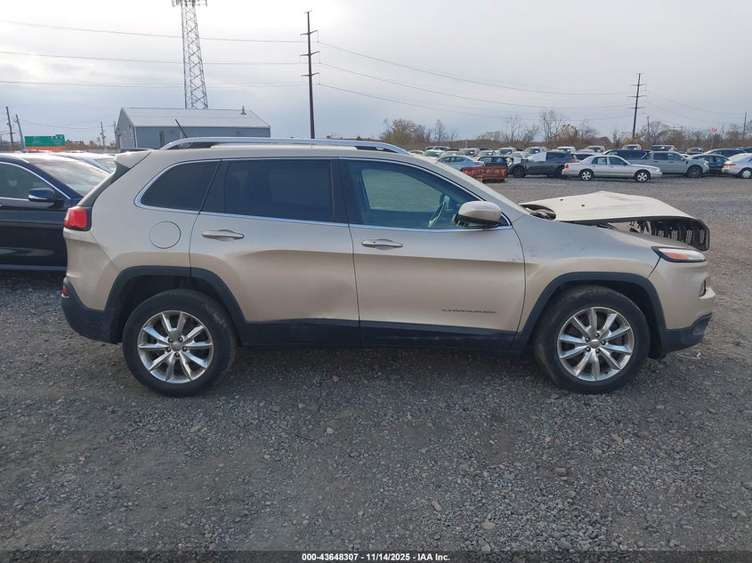 2014 Jeep Cherokee Limited VIN: 1C4PJMDSXEW300700 Lot: 43648307