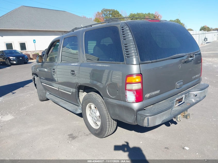 1GNEC13Z52J301882 2002 CHEVROLET TAHOE photo no. 3