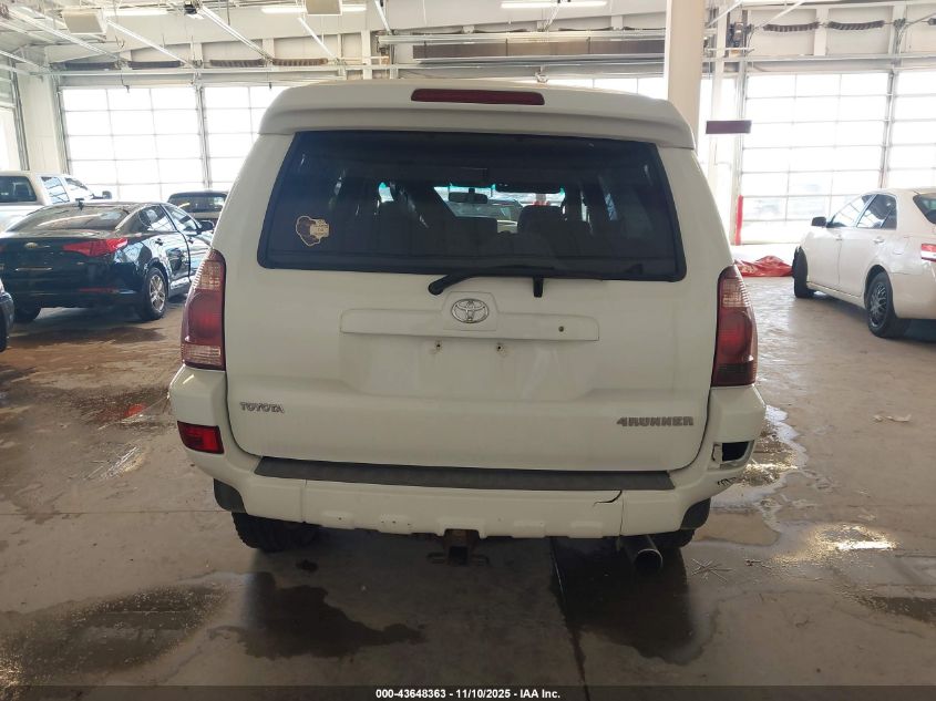 2005 Toyota 4Runner Sr5 V6 VIN: JTEBU14R958034762 Lot: 43648363