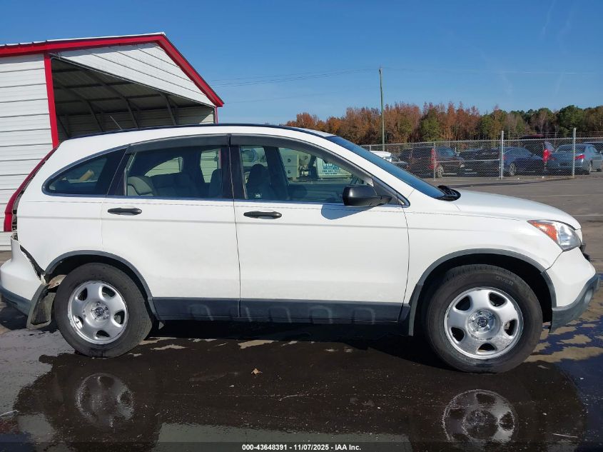 2007 Honda Cr-V Lx VIN: JHLRE48387C023214 Lot: 43648391