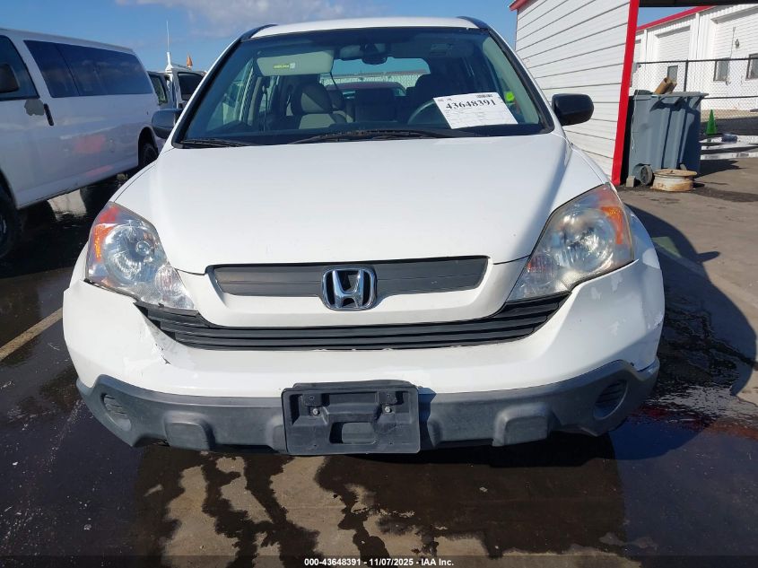 2007 Honda Cr-V Lx VIN: JHLRE48387C023214 Lot: 43648391