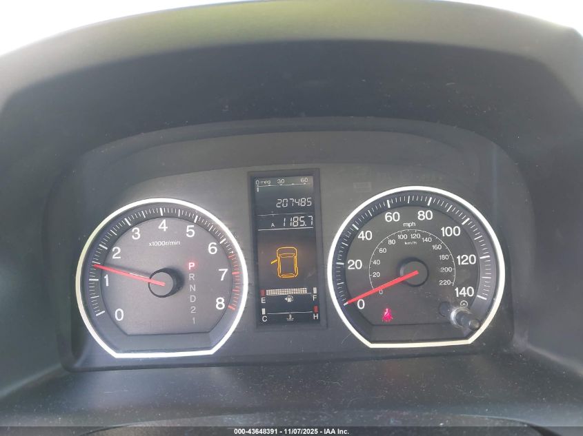 2007 Honda Cr-V Lx VIN: JHLRE48387C023214 Lot: 43648391