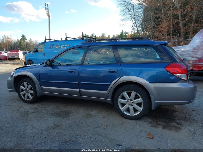 2008 Subaru Outback 2.5I Limited/2.5I Limited L.l. Bean Edition VIN: 4S4BP62C987359635 Lot: 43648408