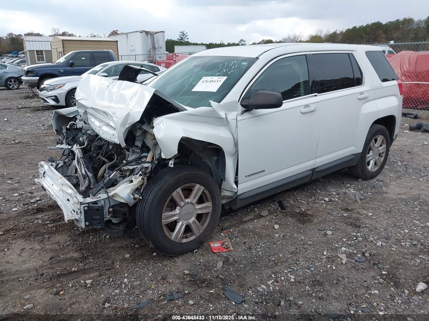 Vin: 2gkalnek9f6323700, lot: 44143646, gmc terrain sl 20152