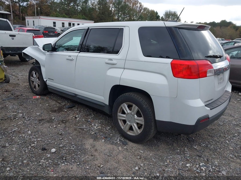 Vin: 2gkalnek9f6323700, lot: 44143646, gmc terrain sl 20153