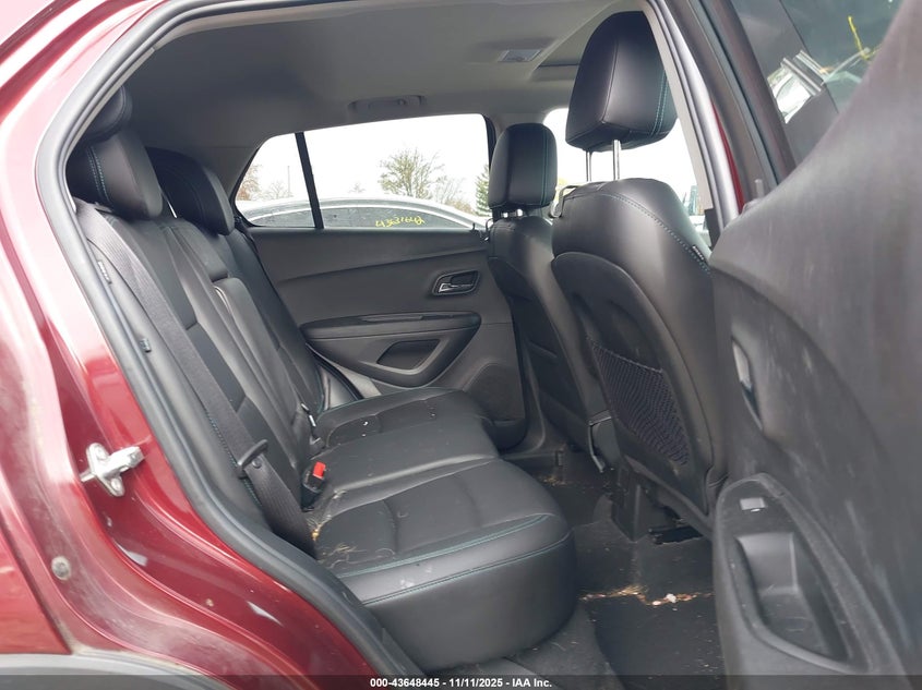 2016 Chevrolet Trax Ltz VIN: 3GNCJMSB3GL253821 Lot: 43648445