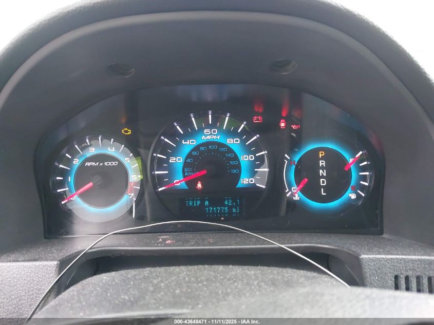 2012 Ford Fusion Sel VIN: 3FAHP0JA4CR104927 Lot: 43648471