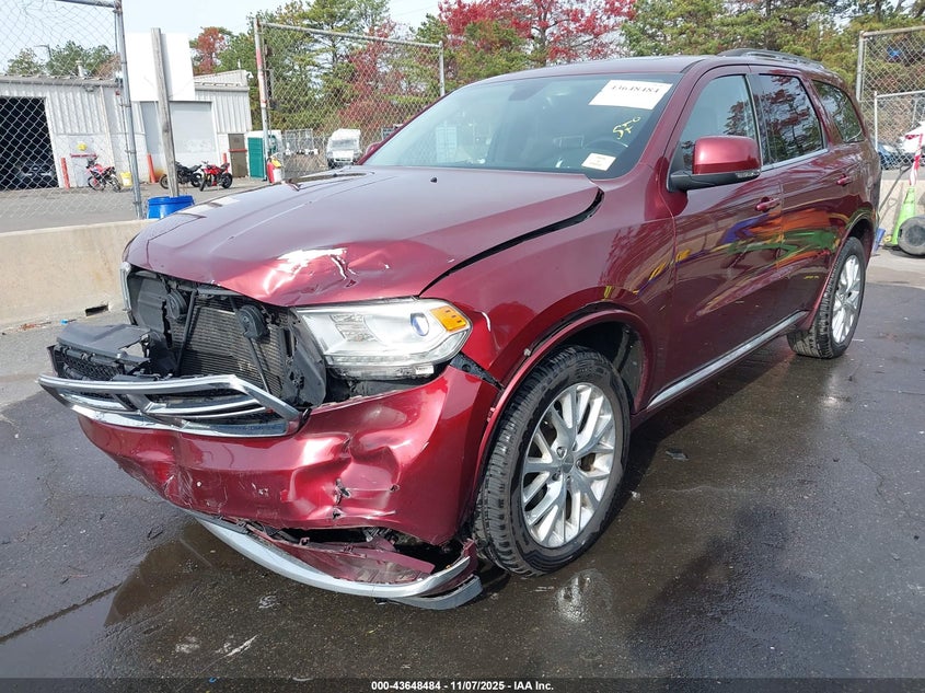 1C4RDJDG7GC397935 2016 DODGE DURANGO photo no. 2