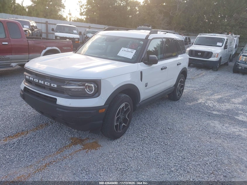 Vin: 3fmcr9b62rrf34506, lot: 44143702, ford bronco sport big bend 20242