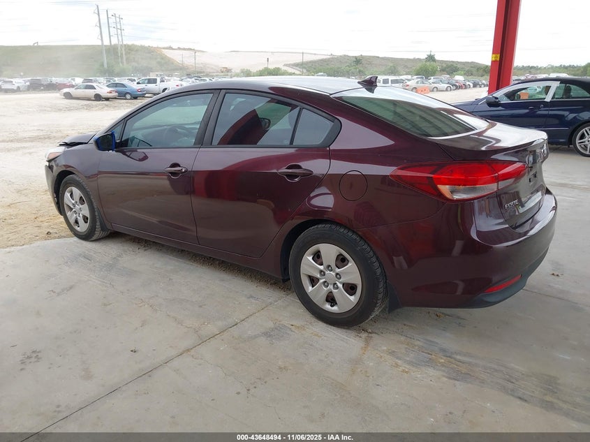 2017 KIA FORTE LX - 3KPFK4A70HE114056