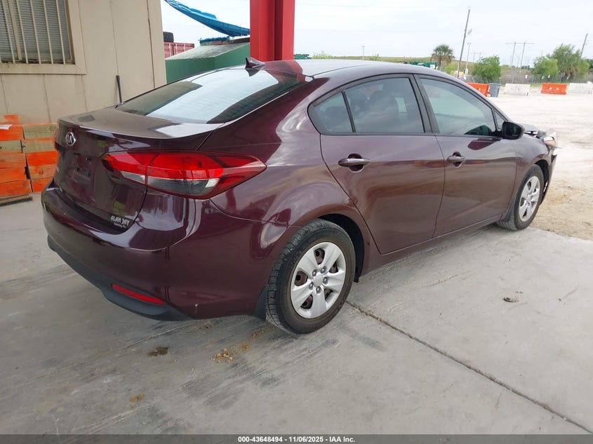 2017 KIA FORTE LX - 3KPFK4A70HE114056