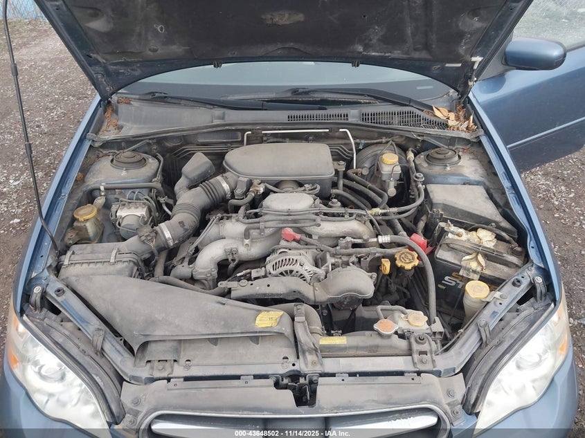 2007 Subaru Legacy 2.5I VIN: 4S3BL616177205169 Lot: 43648502