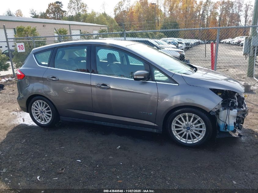 2014 Ford C-Max Hybrid Sel VIN: 1FADP5BU3EL500336 Lot: 43648546