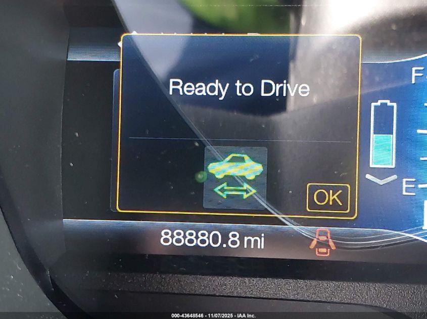 2014 Ford C-Max Hybrid Sel VIN: 1FADP5BU3EL500336 Lot: 43648546