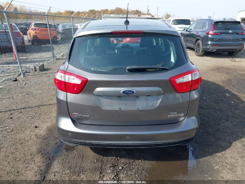 2014 Ford C-Max Hybrid Sel VIN: 1FADP5BU3EL500336 Lot: 43648546