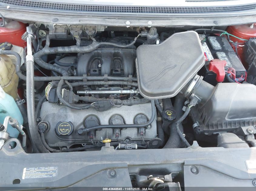 2007 Ford Edge Sel VIN: 2FMDK48C97BB19302 Lot: 43648545