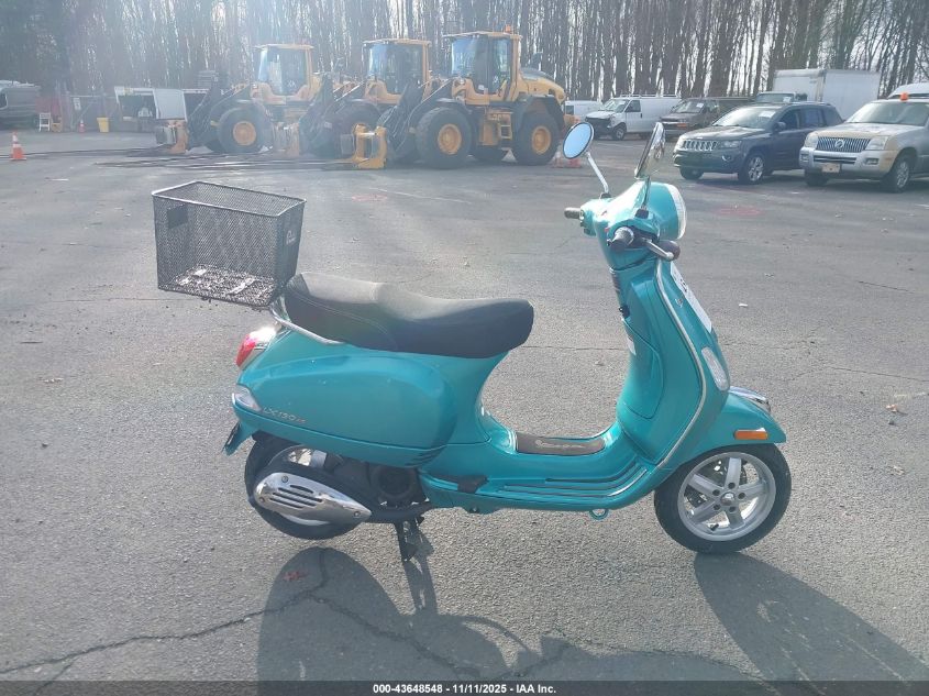 2013 Vespa Lx 150Ie VIN: ZAPM688F6D5003533 Lot: 43648548