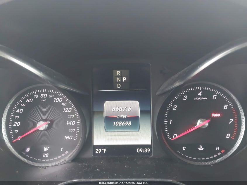 2019 Mercedes-Benz Glc 300 4Matic VIN: WDC0G4KB8KV117634 Lot: 43648562