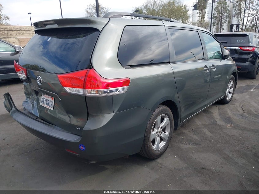 5TDKK3DCXDS285852 2013 TOYOTA SIENNA photo no. 4