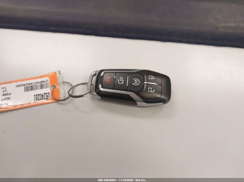 2017 Ford Mustang Gt Premium VIN: 1FA6P8CF3H5240281 Lot: 43648591