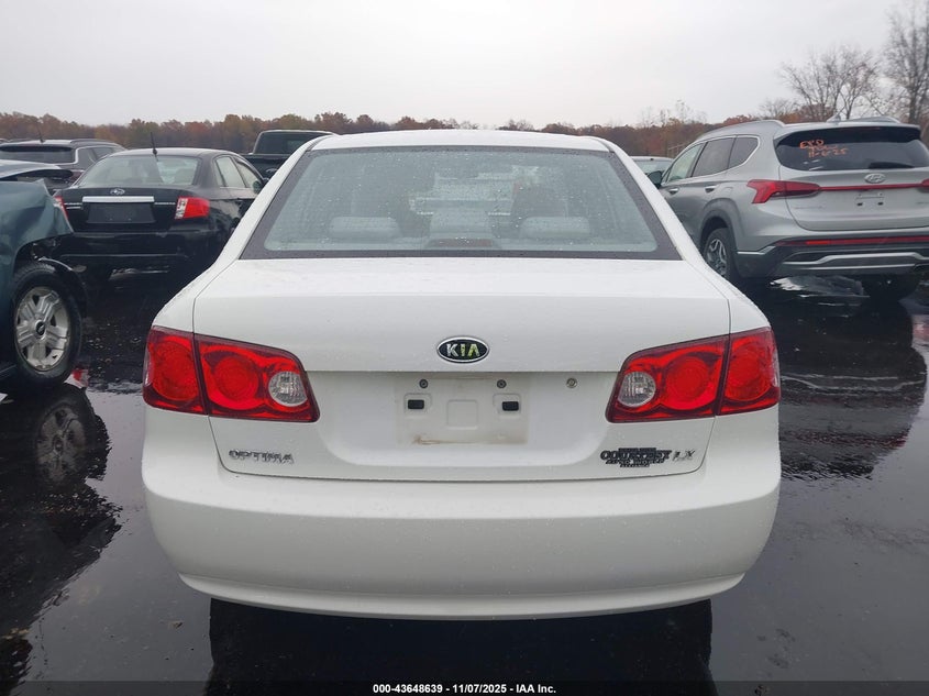 2006 Kia Optima Ex (New)/Lx (New) VIN: KNAGE123665024163 Lot: 43648639