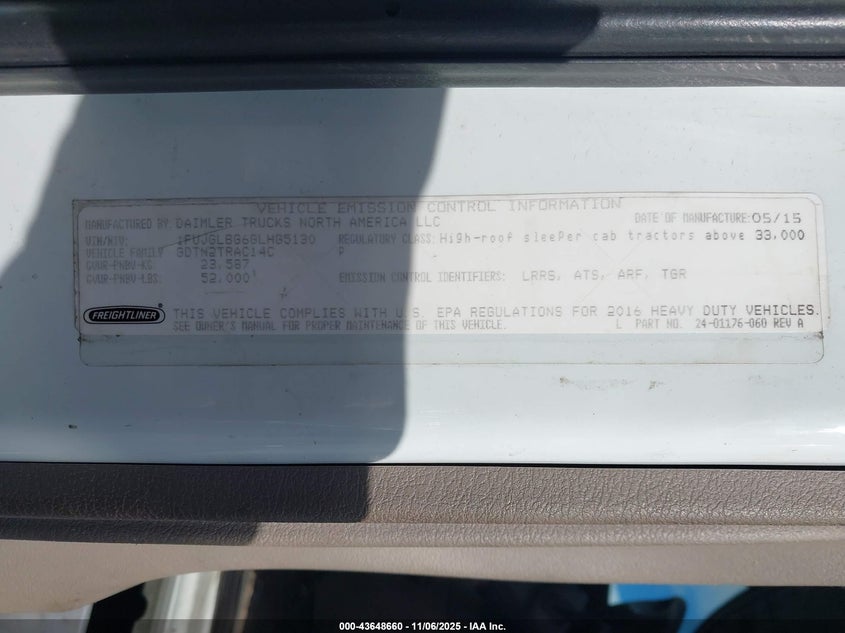 1FUJGLBG6GLHG5130 2016   photo no. 8