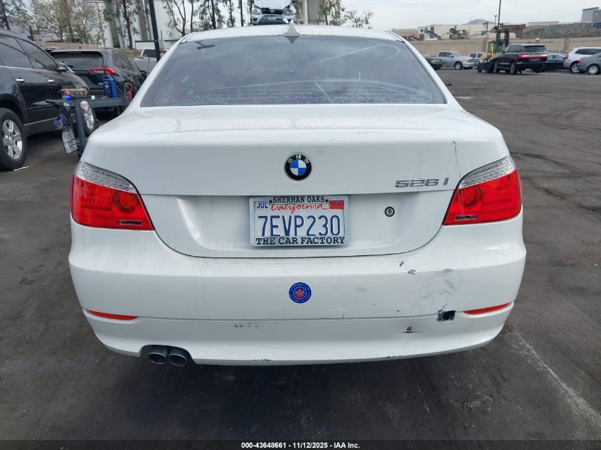 2009 BMW 528I VIN: WBANU53519C117464 Lot: 43648661