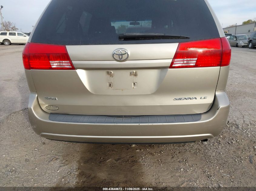 2004 Toyota Sienna Le VIN: 5TDZA23C94S079130 Lot: 43648672
