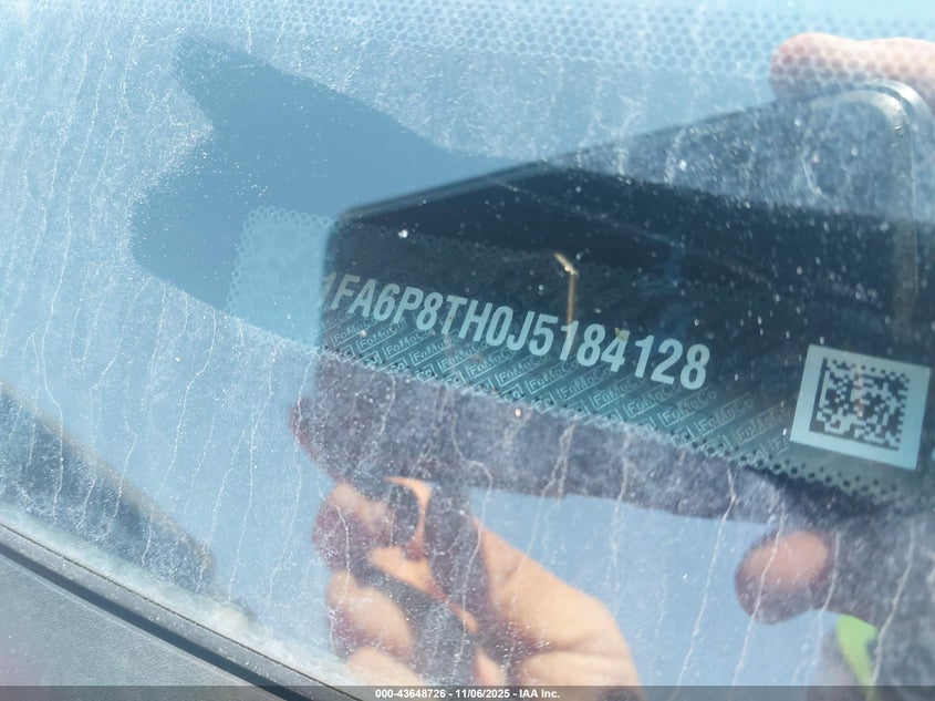 2018 FORD MUSTANG ECOBOOST - 1FA6P8TH0J5184128