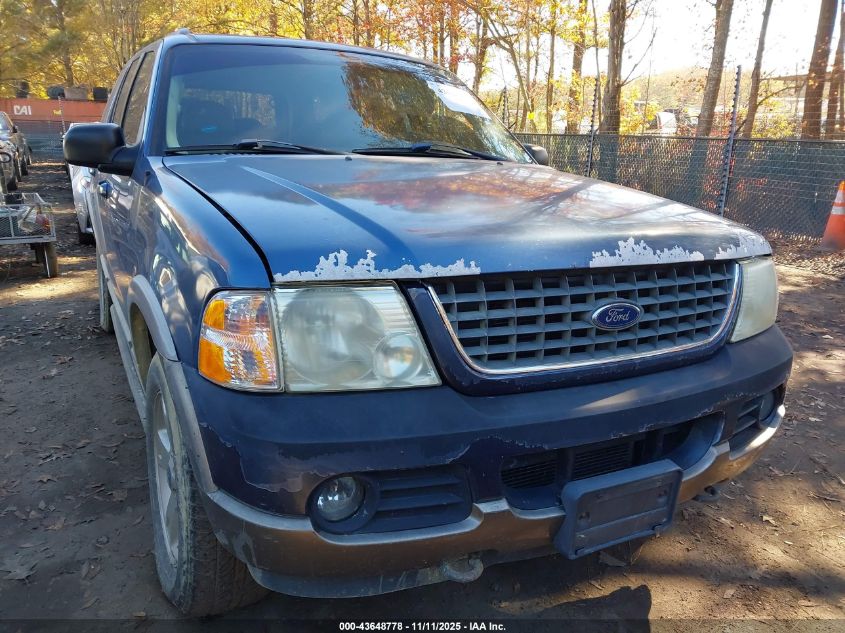 2003 Ford Explorer Eddie Bauer VIN: 1FMZU74K43ZB38488 Lot: 43648778