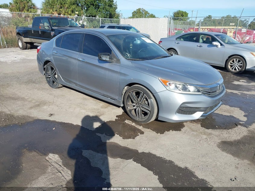 2017 HONDA ACCORD SPORT - 1HGCR2F51HA256995