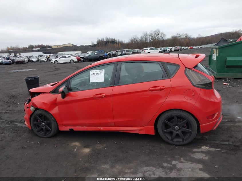 2014 Ford Fiesta St VIN: 3FADP4GX6EM130897 Lot: 43648822