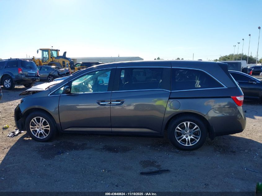 2013 Honda Odyssey Ex-L VIN: 5FNRL5H69DB072021 Lot: 43648824