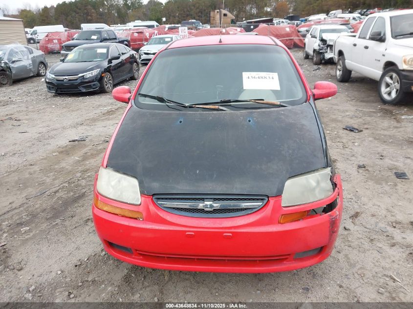 2004 Chevrolet Aveo VIN: KL1TD62664B178129 Lot: 43648834