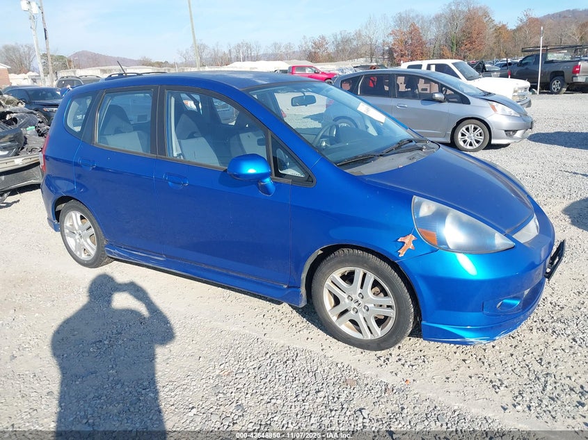 JHMGD38647S017412 2007 Honda Fit Sport auction photo 1