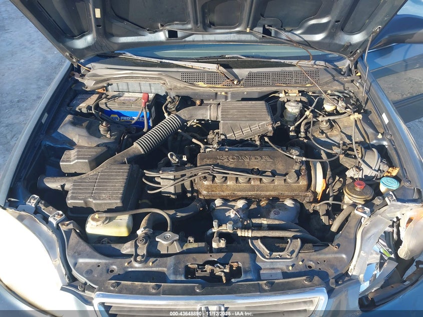 1998 Honda Civic Lx VIN: 1HGEJ6572WL035207 Lot: 43648890