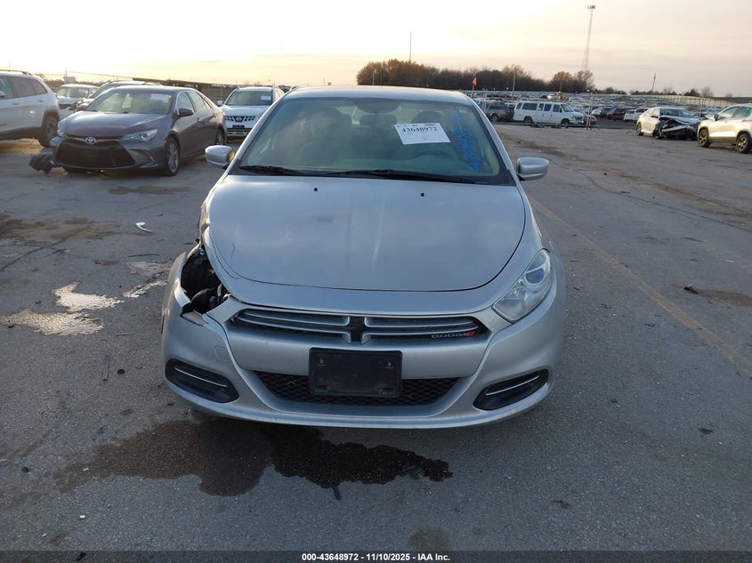 2013 Dodge Dart Sxt VIN: 1C3CDFBA0DD126601 Lot: 43648972