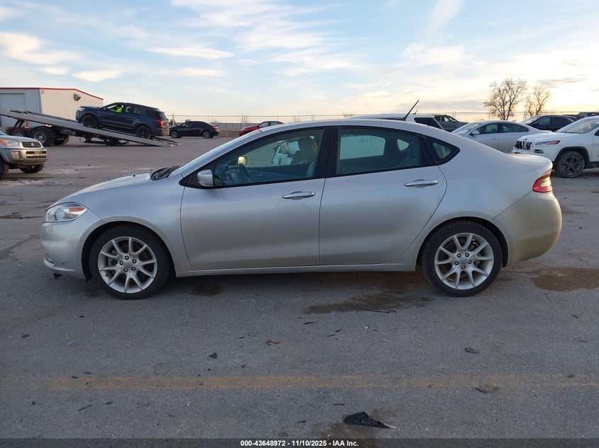 2013 Dodge Dart Sxt VIN: 1C3CDFBA0DD126601 Lot: 43648972