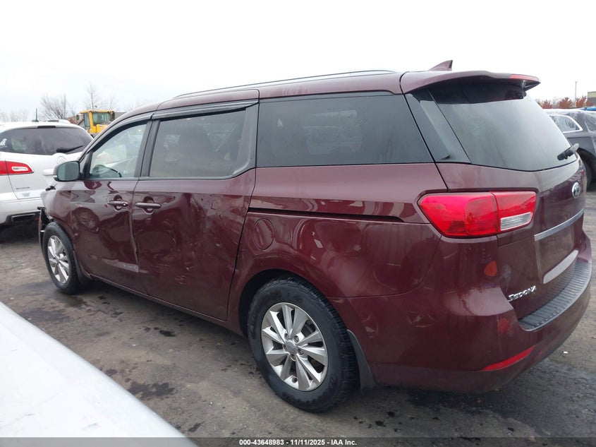 KNDMB5C15G6123815 2016 KIA SEDONA photo no. 14