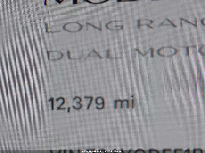 2024 Tesla Model Y Long Range Dual Motor All-Wheel Drive VIN: 7SAYGDEE1RA294842 Lot: 43648998
