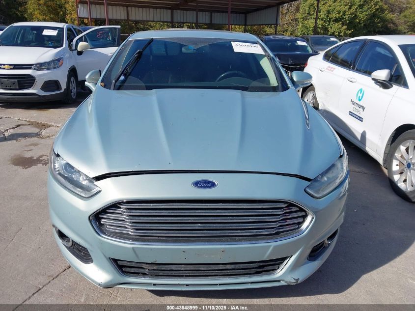 2014 Ford Fusion Energi Titanium VIN: 3FA6P0SUXER240997 Lot: 43648999