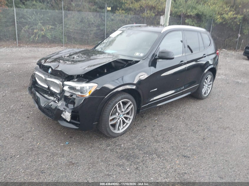 5UXWX7C35H0U43081 2017 BMW X3 photo no. 2
