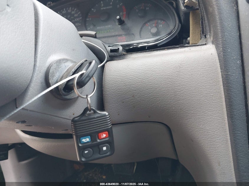 2002 Ford Mustang VIN: 1FAFP40472F136132 Lot: 43649020