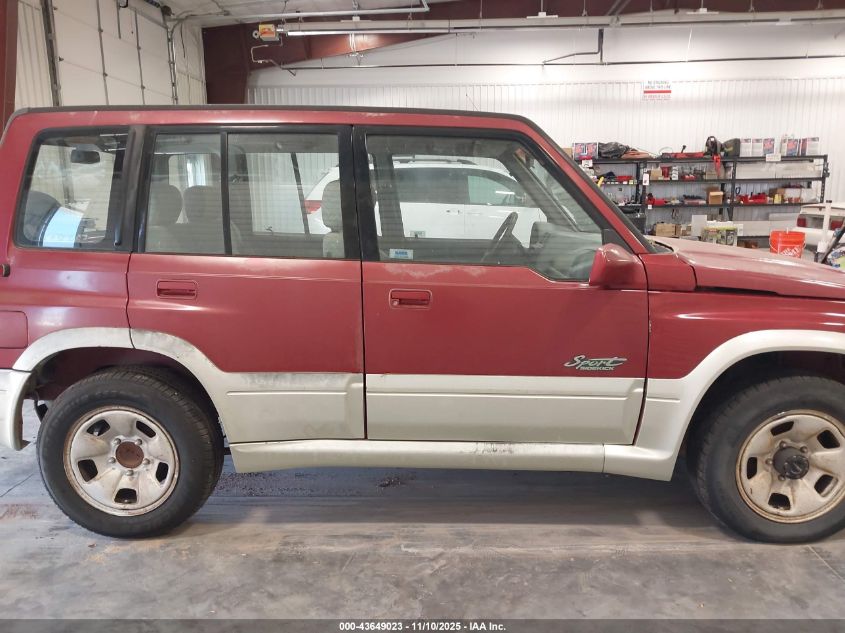 1998 Suzuki Sidekick Jlx Sport/Jx Sport VIN: JS3TD21V2W4101664 Lot: 43649023