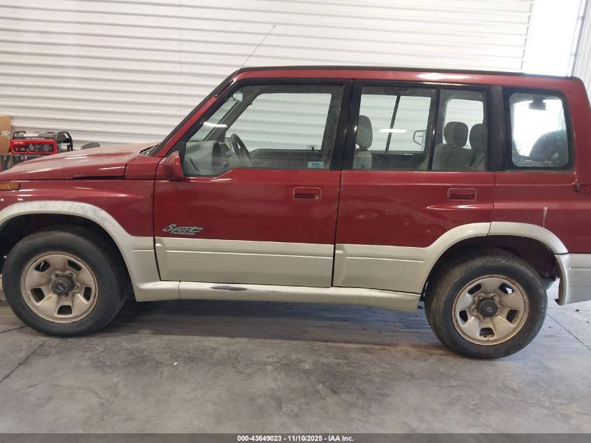 1998 Suzuki Sidekick Jlx Sport/Jx Sport VIN: JS3TD21V2W4101664 Lot: 43649023